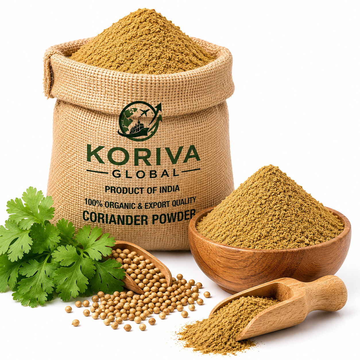 Coriander powder spice